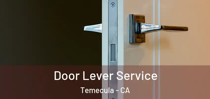  Door Lever Service Temecula - CA