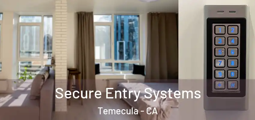 Secure Entry Systems Temecula - CA
